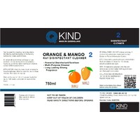 750ml QKind 4 in 1 Orange & Mango Labels