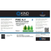 750ml QKind 4 in 1 Pine Labels