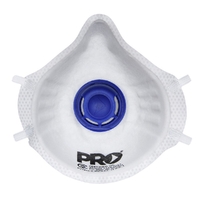 Pro Choice Dust Masks P2 Disposable Respirator with Exhalation Valve 12/box