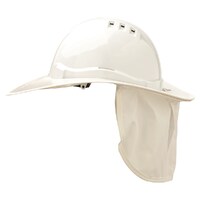 Prochoice V6 Hard Hat Plastic Brim White