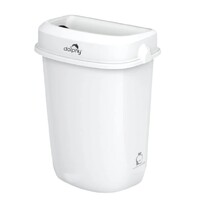 Dolphy Plaza Rubbish Bins White - 32L