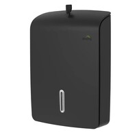 Dolphy Jumbo Plaza Ultraslim Paper Towel Dispenser -Black