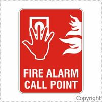 Fire Alarm Call Point  225 x 300mm Metal