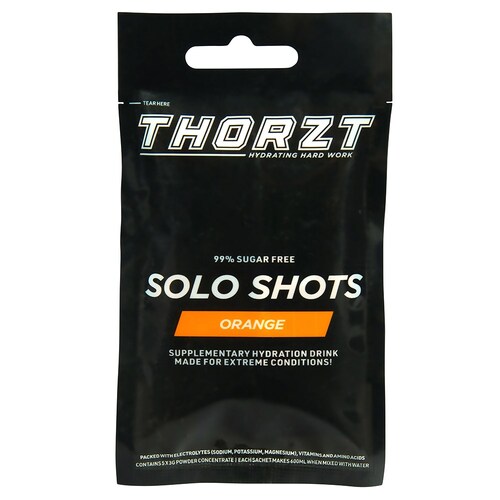 Thortz 99% Sugar Free Solo Shots - Orange 50pk