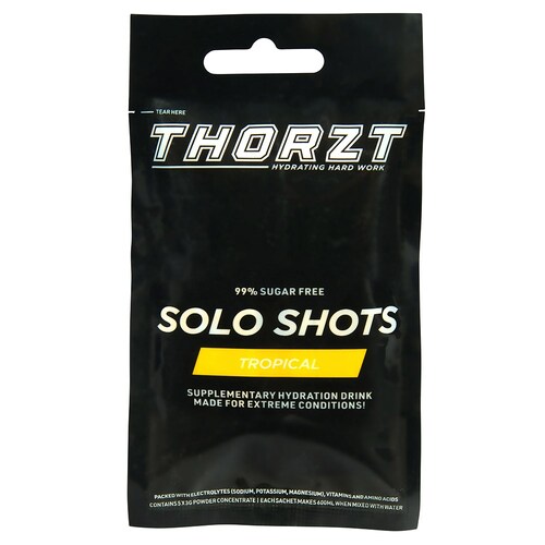 Thortz 99% Sugar Free Solo Shots - Tropical 50pk