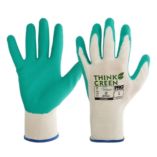 Prochoice THINK GREEN Latex Grip Recycled Glove Size 11 12pairs/pk