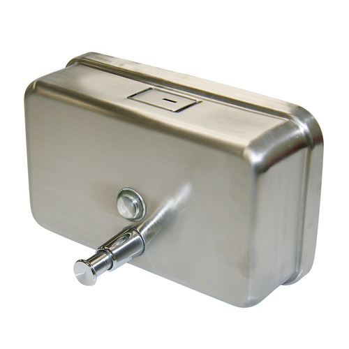 Edco Horizontal Stainless Steel Soap Dispenser