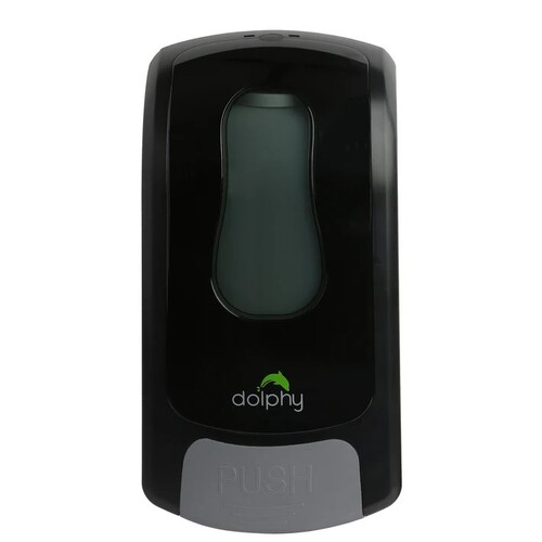 Dolphy Manual Soap-Sanitiser Dispenser 1000ML - Black