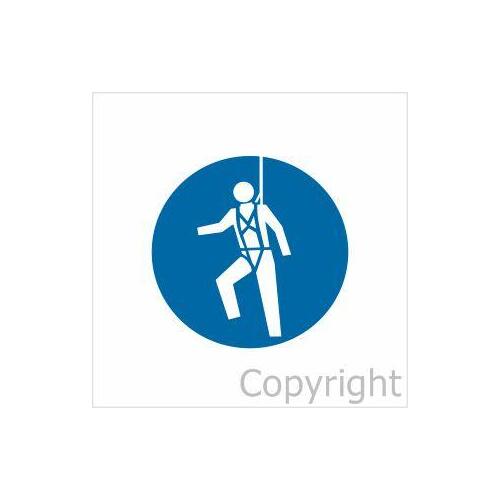 Picto Safety Harness Sign